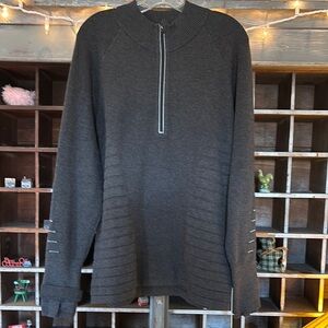 Lululemon lighting bolt 1/2 zip Sweater NWT
